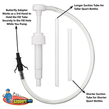 Load image into Gallery viewer, Quart Bottle Fluid Pump with 3rd Hand Adapter