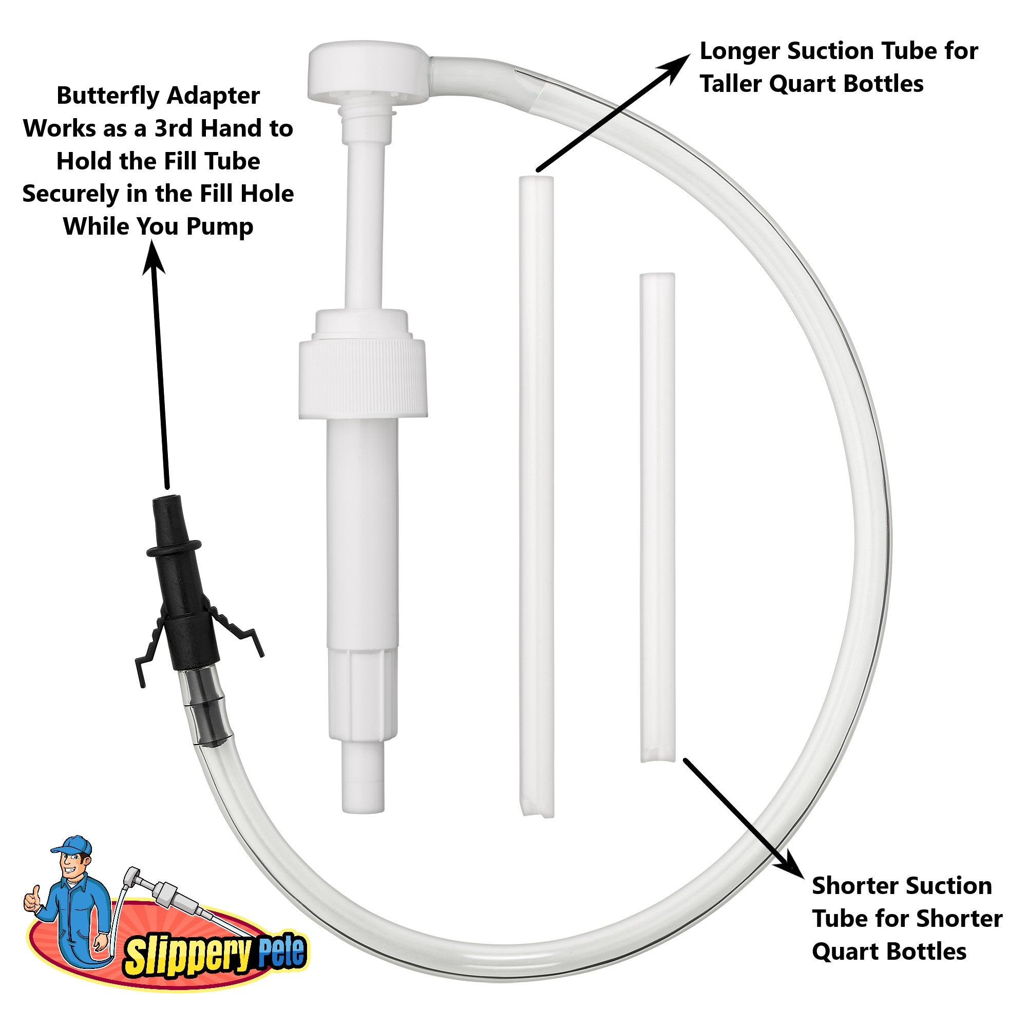 gear fluid pump Quart Bottle Fluid Pump with 3rd Hand Adapter – Slippery Pete