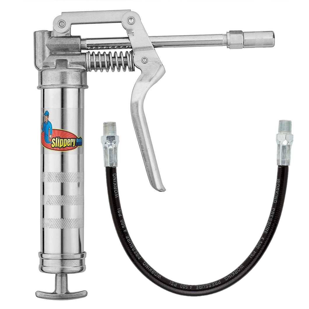 Performance Tool Mini Pistol Grip Grease Gun, 12 In. Flex Hose, 3 Oz - Foto 7