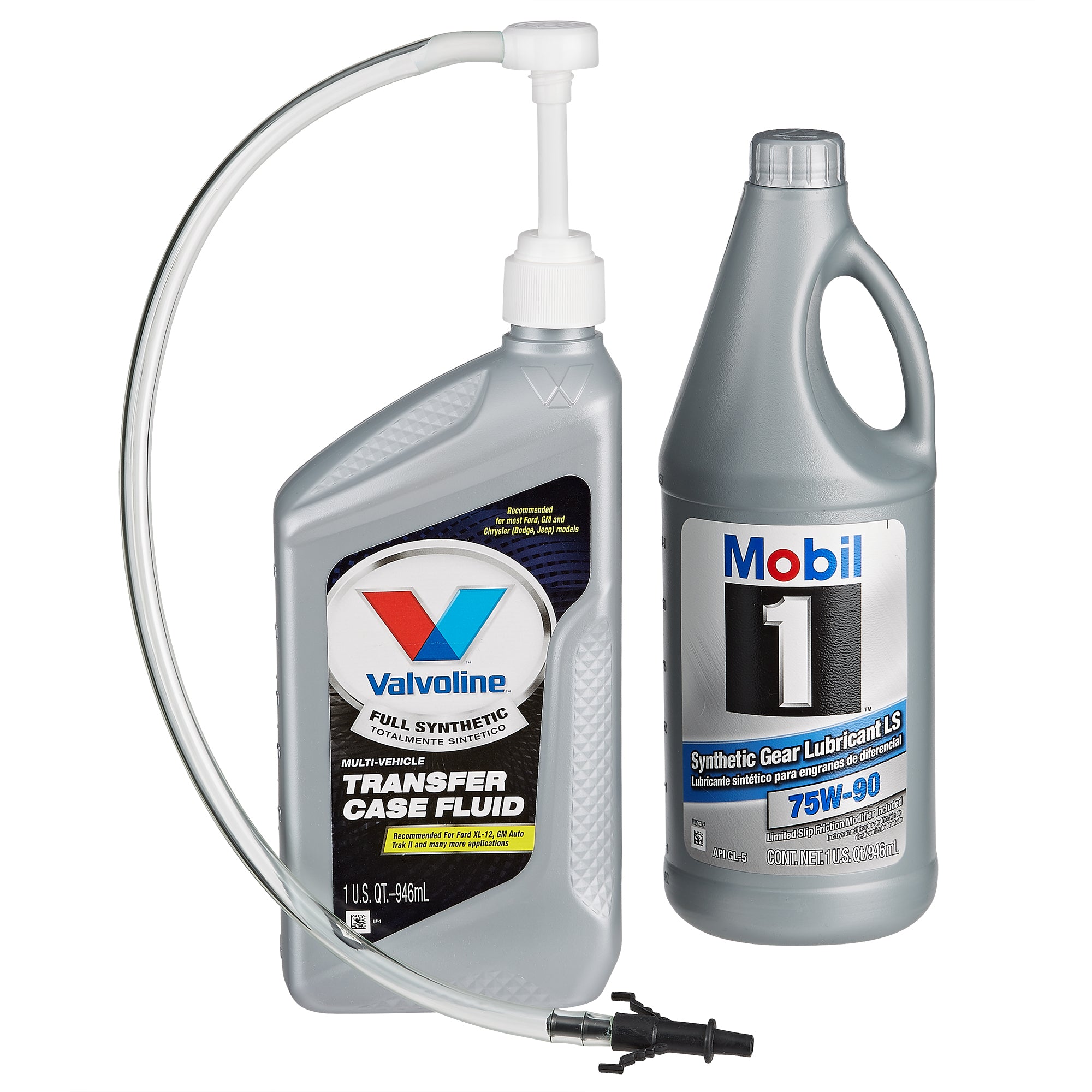 Quart Bottle Fluid Pump with 3rd Hand Adapter