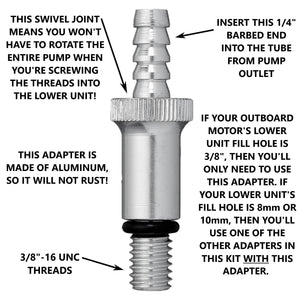 Lower Unit Adapter Kit